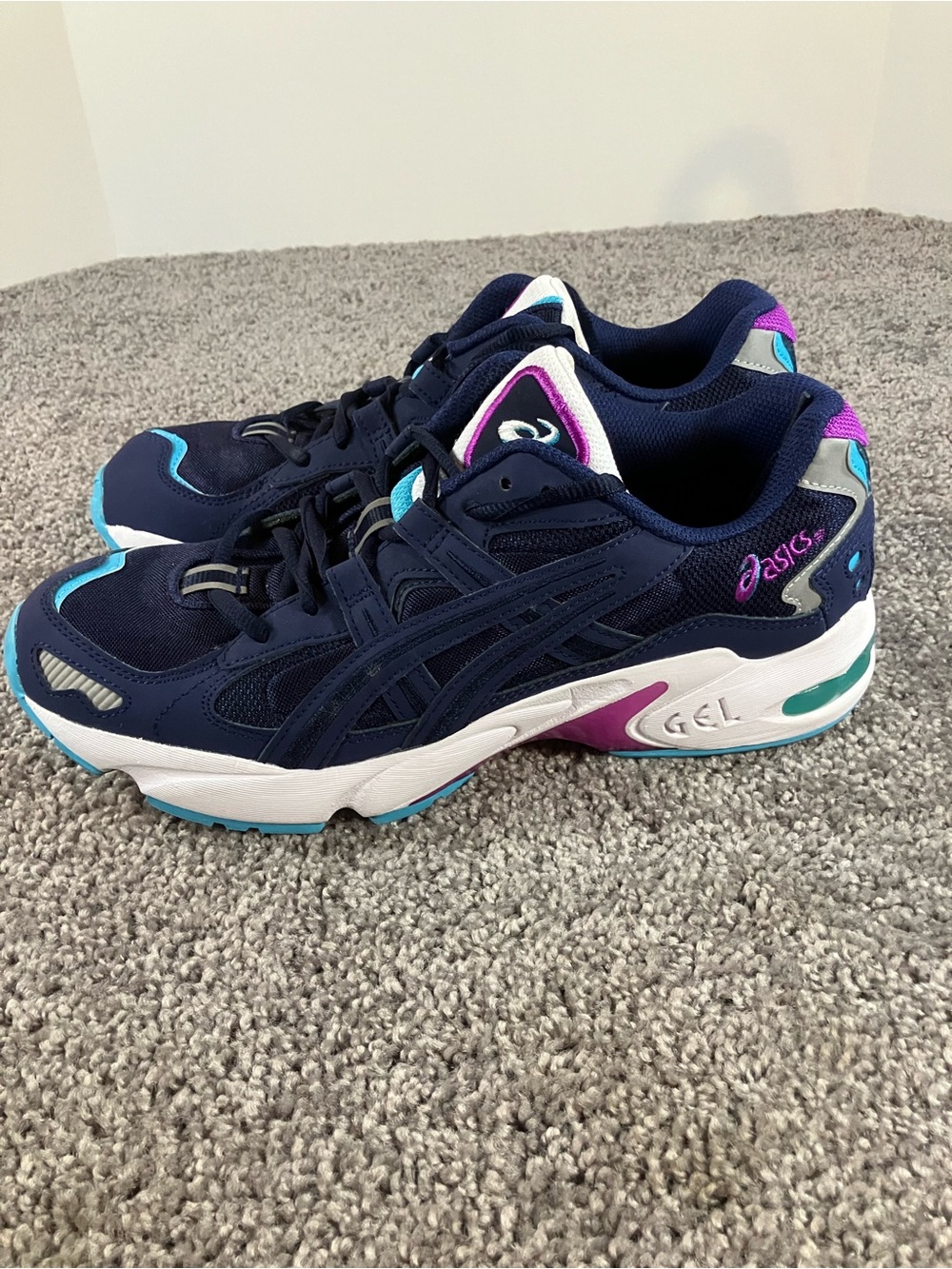 Asics Gel Kayano 5 Indigo Blue Running Shoes Womens Size 9